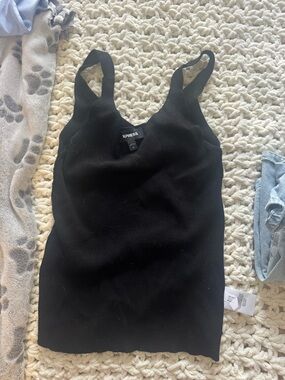 Express Black Sweater VNeck